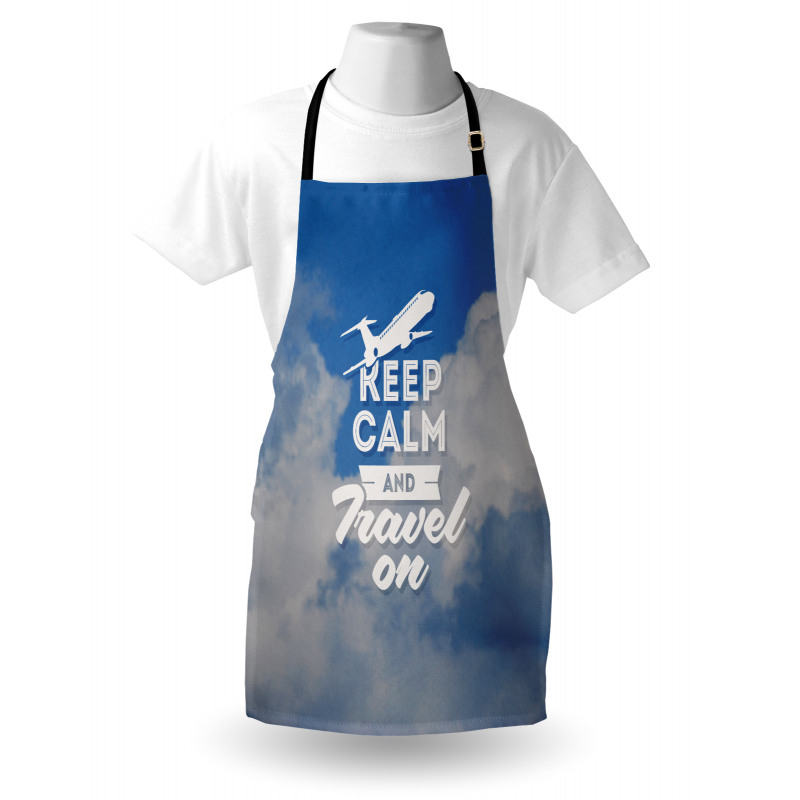 Keep Calm and Travel Apron