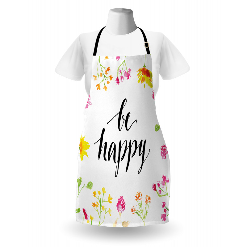 Positive Vibes Be Happy Apron