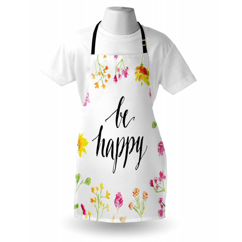 Positive Vibes Be Happy Apron