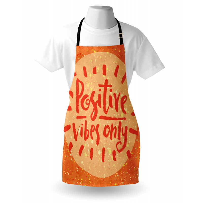 Positive Vibes Doodle Apron