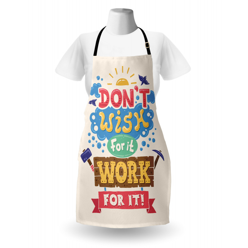 Vintage Hipster Style Apron