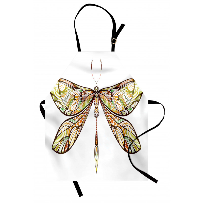 Colorful Bug Design Apron