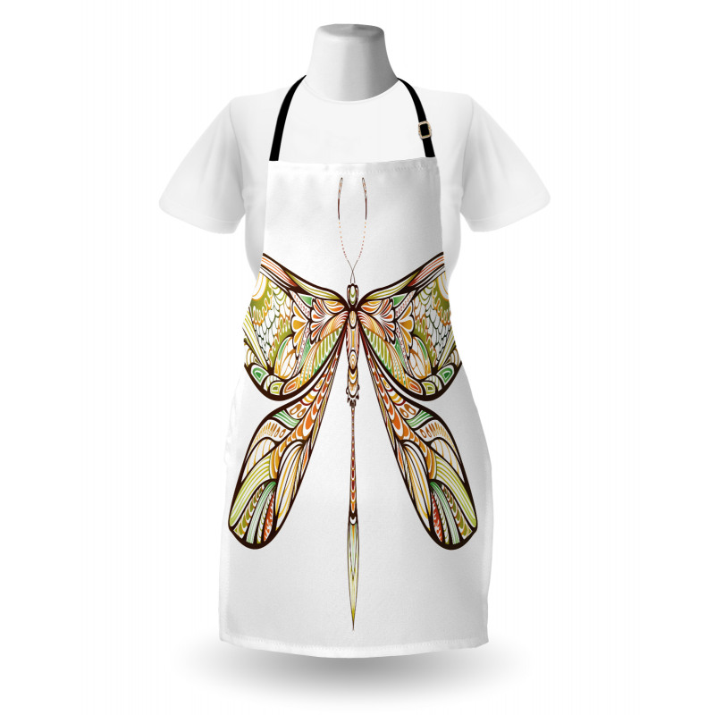 Colorful Bug Design Apron