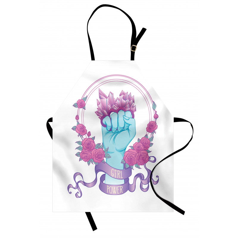 Fist Female Power Apron