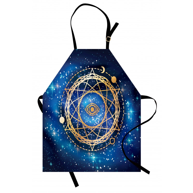 Geometric Emblem Apron