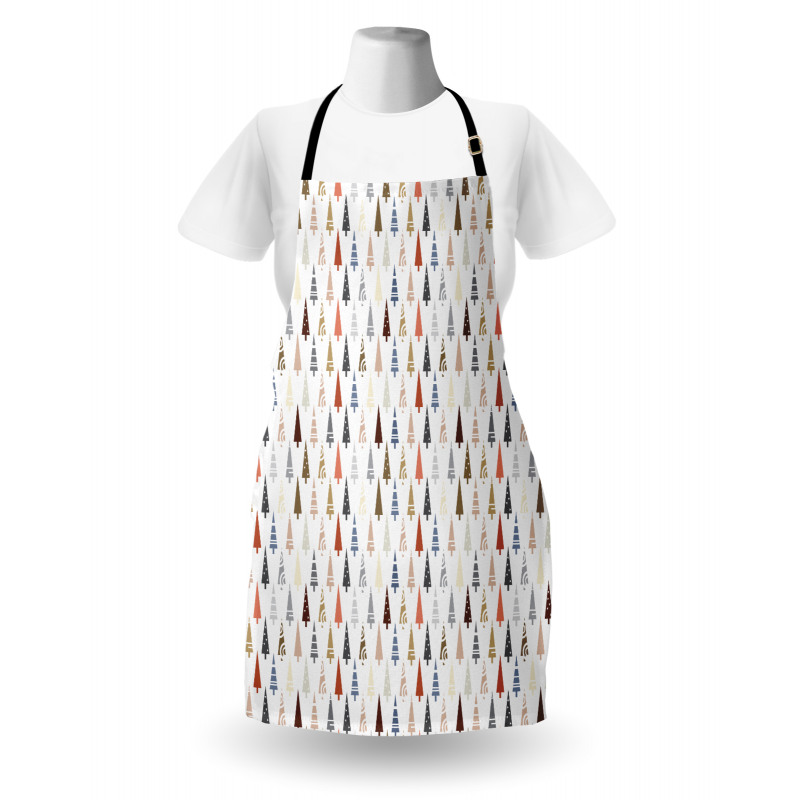 Fir Tree Motif Apron