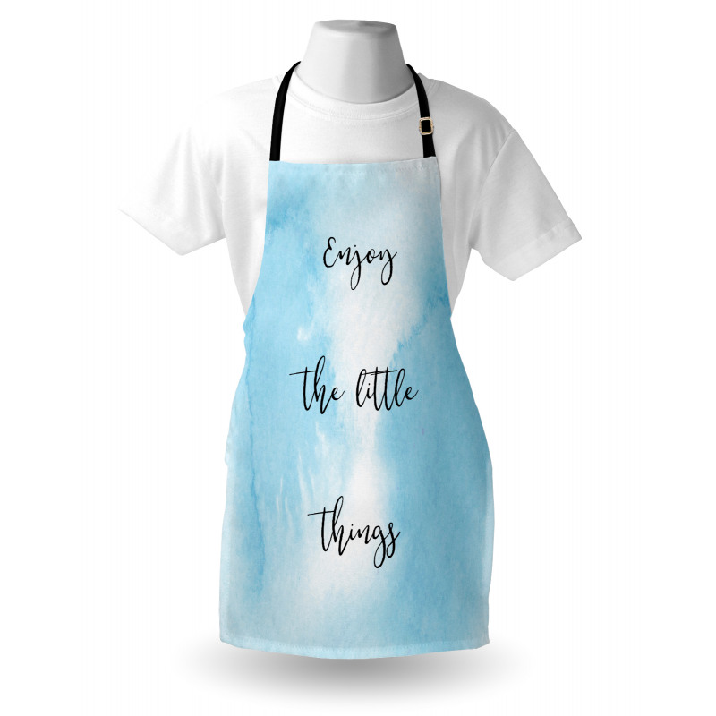 Watercolor Ombre Design Apron