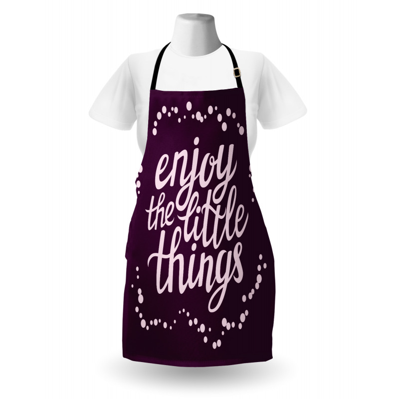 Motivation Boost Phrase Apron