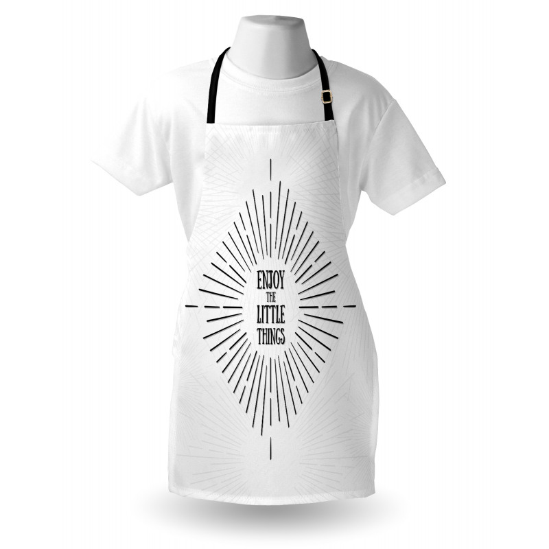 Tribal Starburst Lines Apron