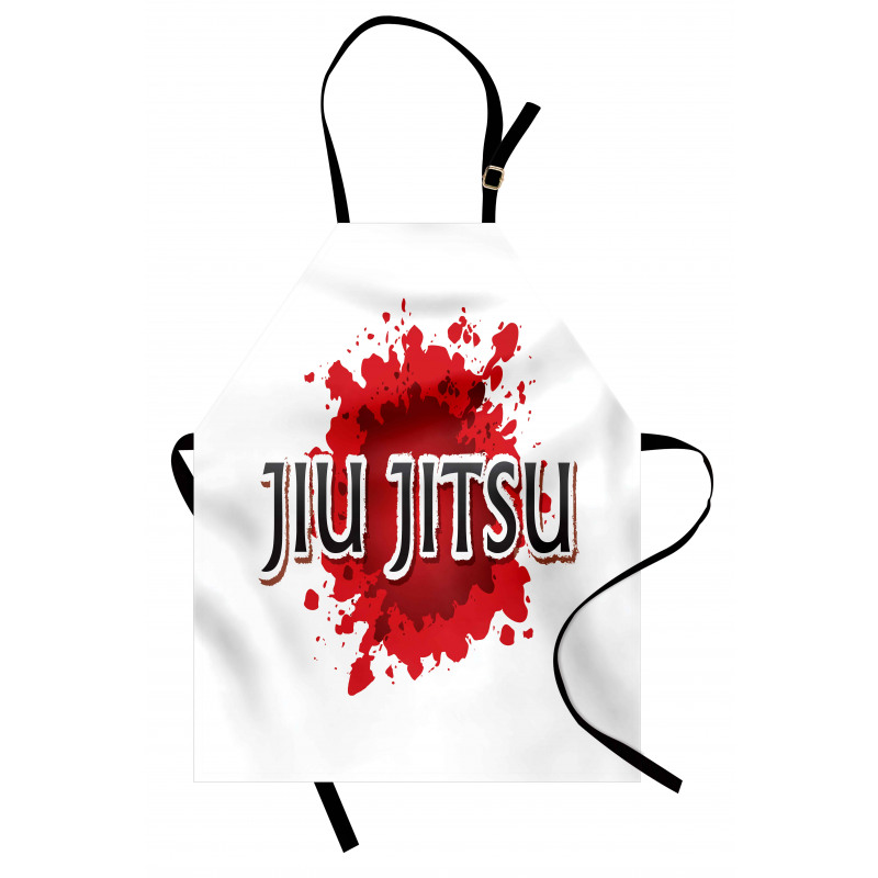 Dövüş Sanatları Mutfak Önlüğü Uzak Doğuya Ait Jui Jitsu Modeli