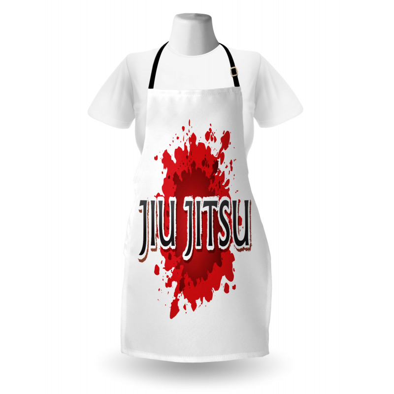Dövüş Sanatları Mutfak Önlüğü Uzak Doğuya Ait Jui Jitsu Modeli
