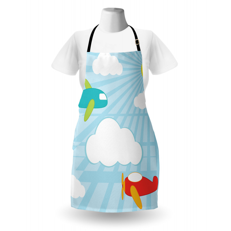 Retro Kids Cartoon Apron