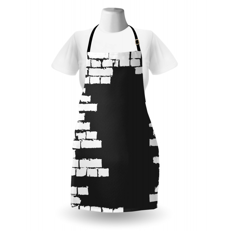 Chalky Stencil Apron