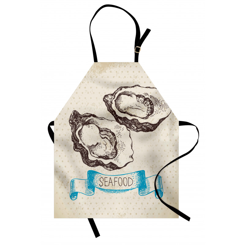 Sketch Virginica Oyster Apron