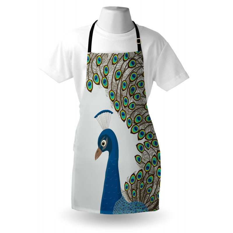 Exotic Feathers Frame Apron