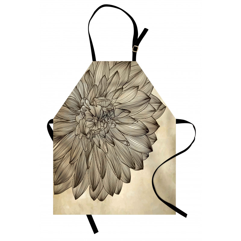 Vintage Blossom Grunge Apron