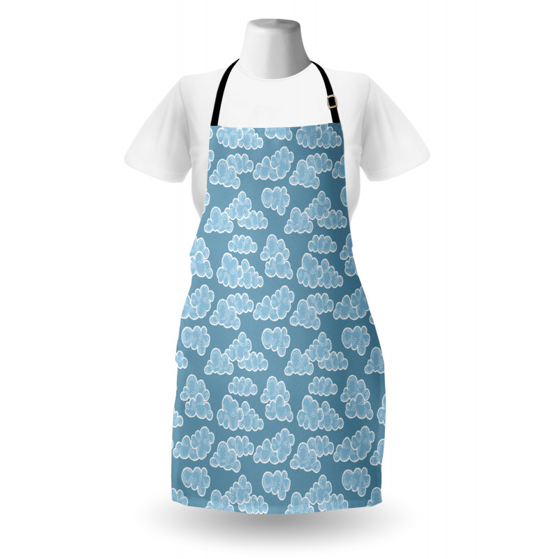 Doodle Style Weather Apron