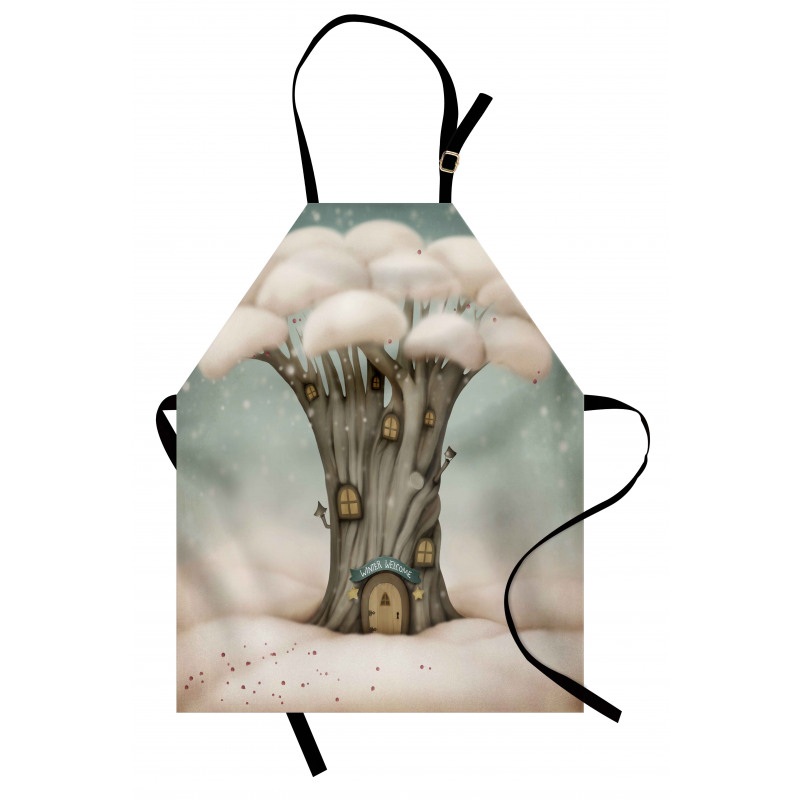 Tree in the Sky Fantasy Apron