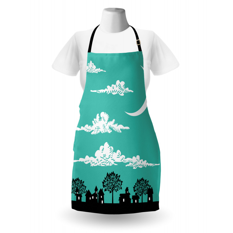 Buildings with Trees Apron