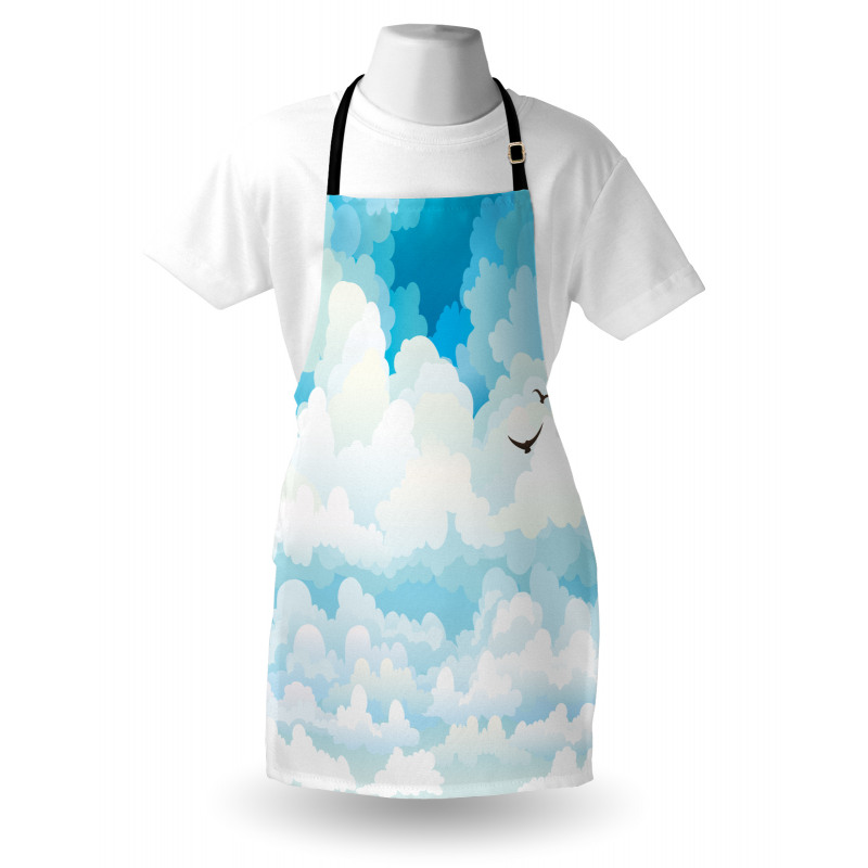 Silhouettes of Birds Apron