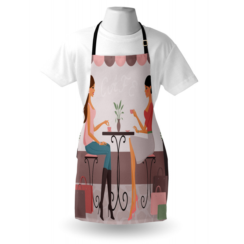 Women Having Coffee Apron