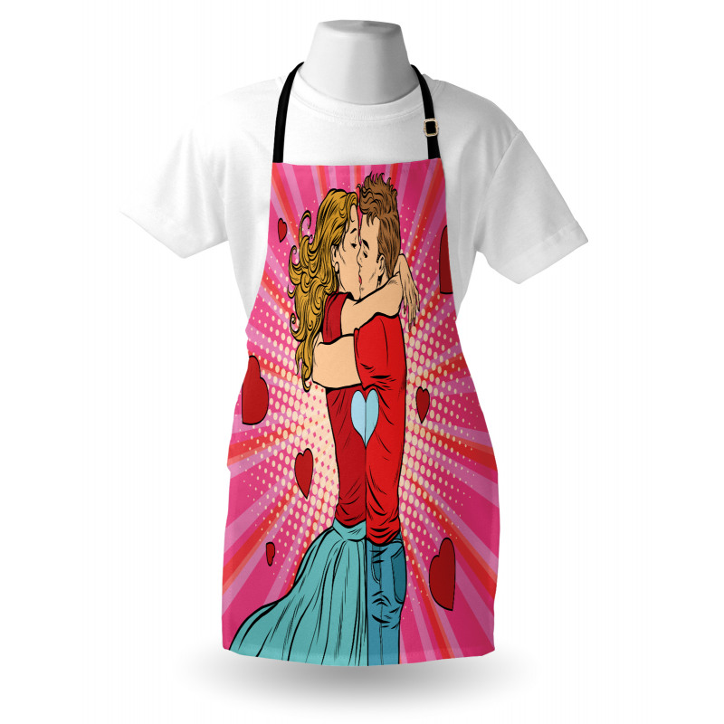 Pop Art Romantic Date Apron