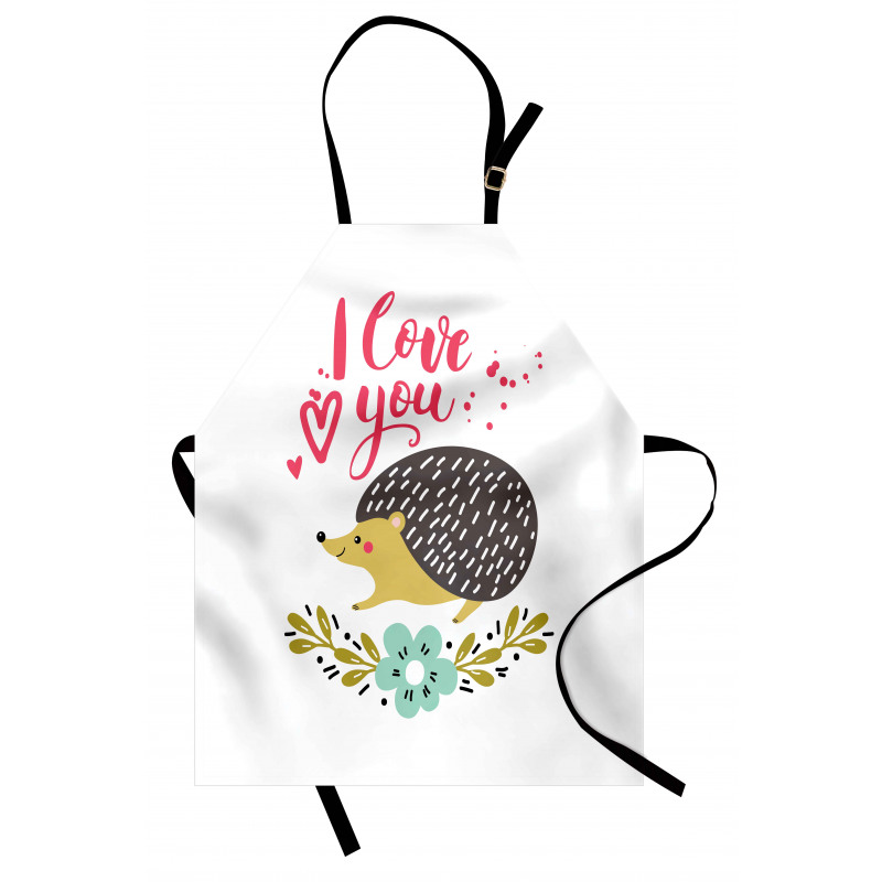 Ink Splatter Words Apron