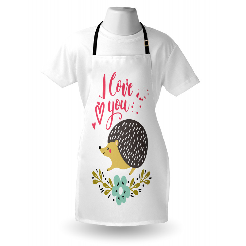 Ink Splatter Words Apron