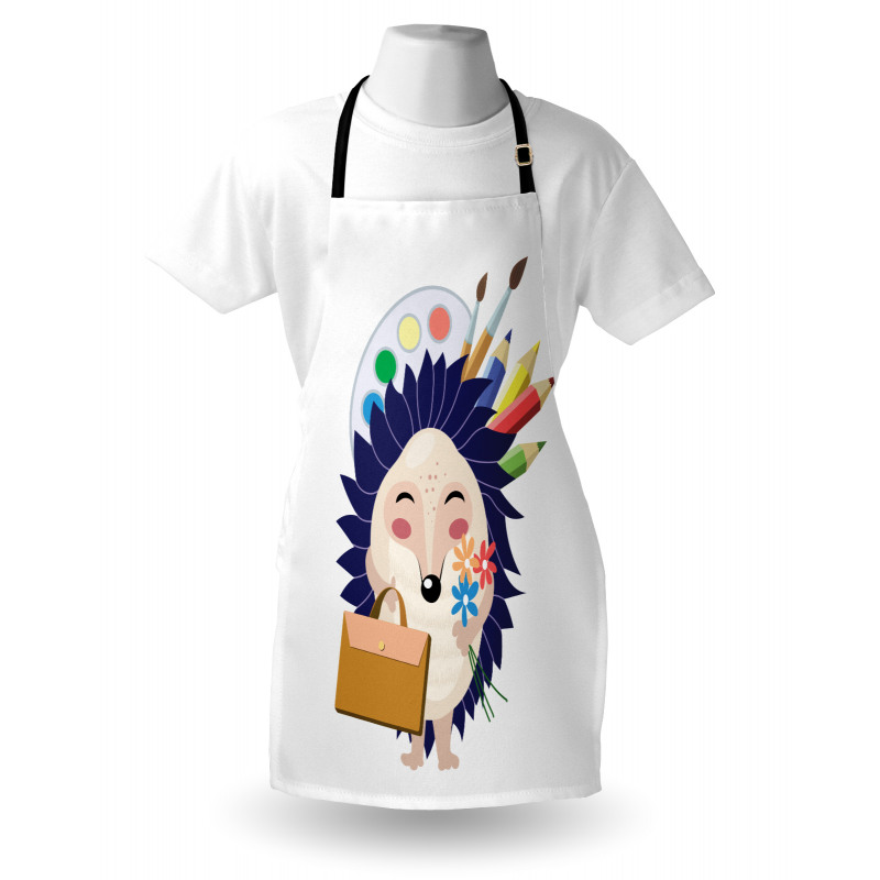 School Boy Animal Apron