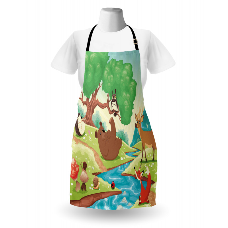 Ladybug Snail Bear Apron