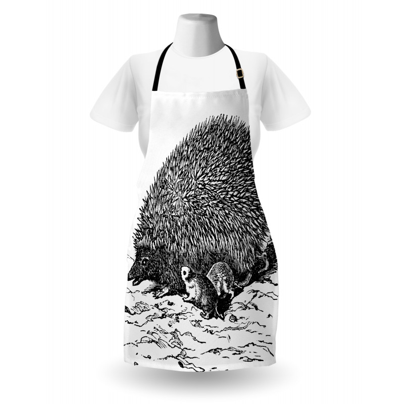 European Hedgehog Apron