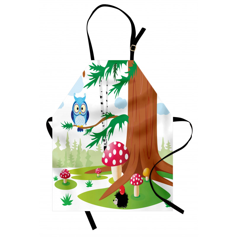 Amanit Muscaria Forrest Apron