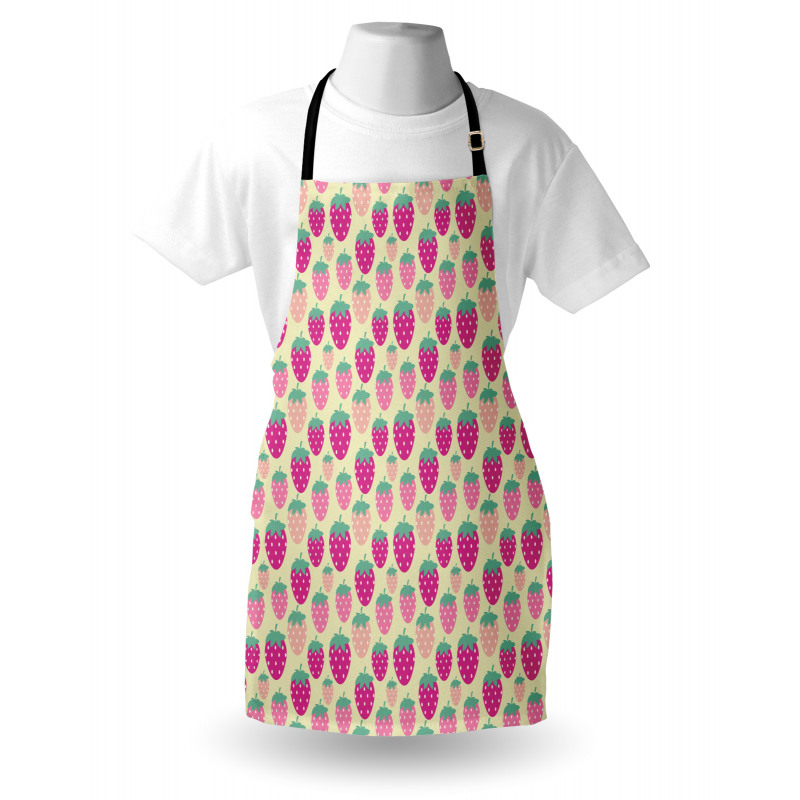 Pink Shade Fruits Apron