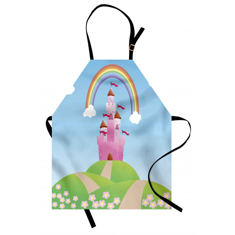 Clouds Princess Castle Apron