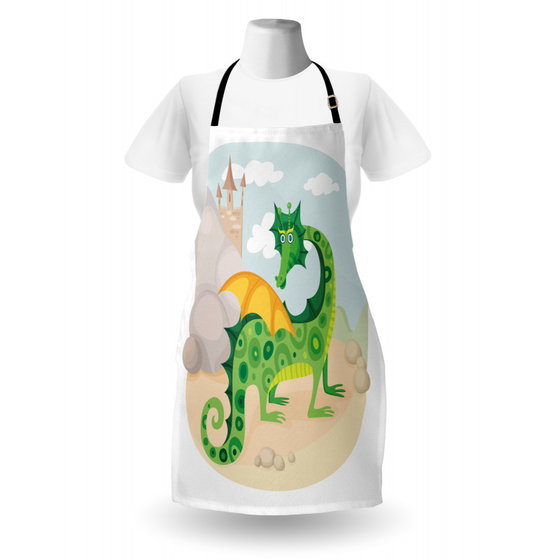 Goofy Dragon Apron