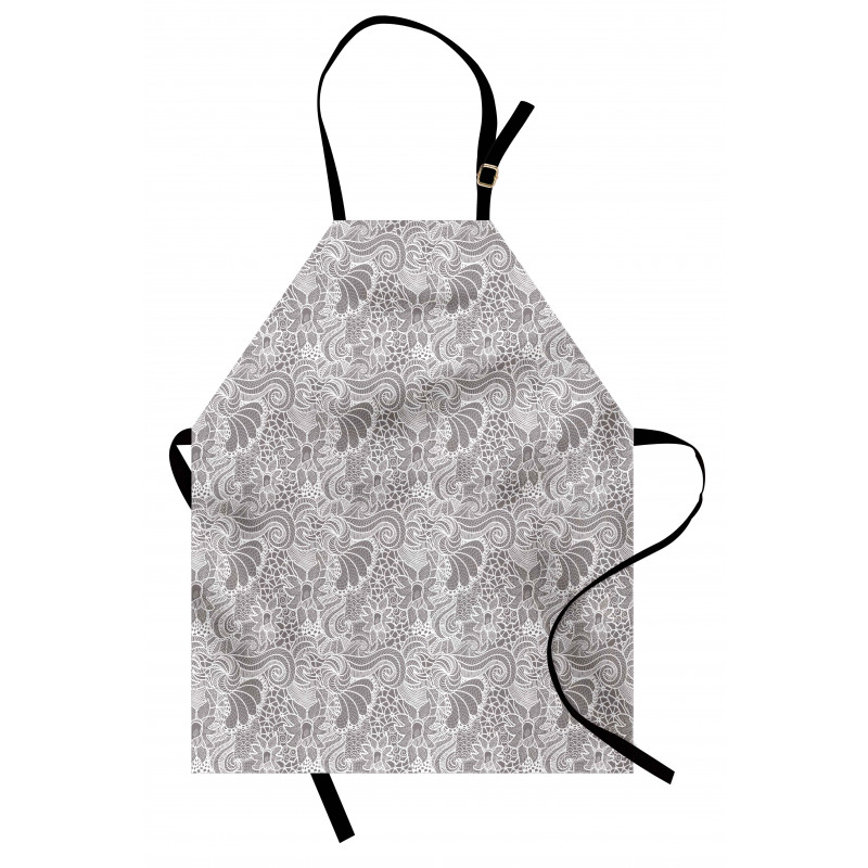 Flowers with Leaves Apron