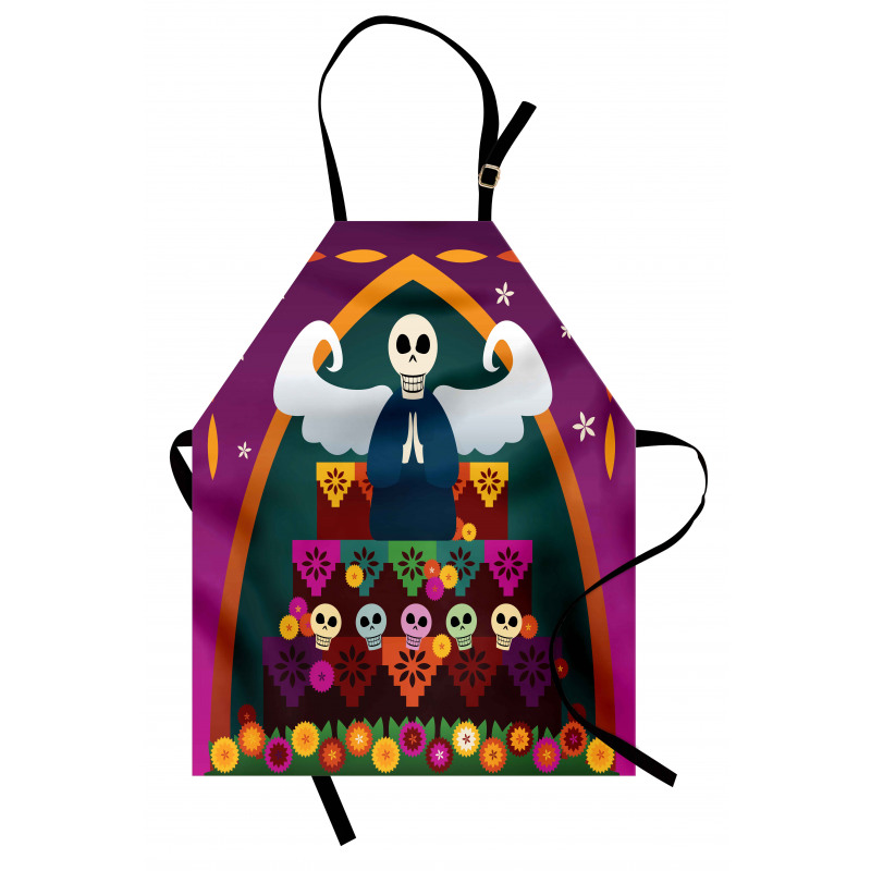 Angel Skull Altar Apron