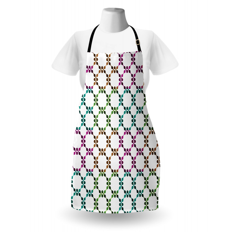 Chain Linked Dots Apron