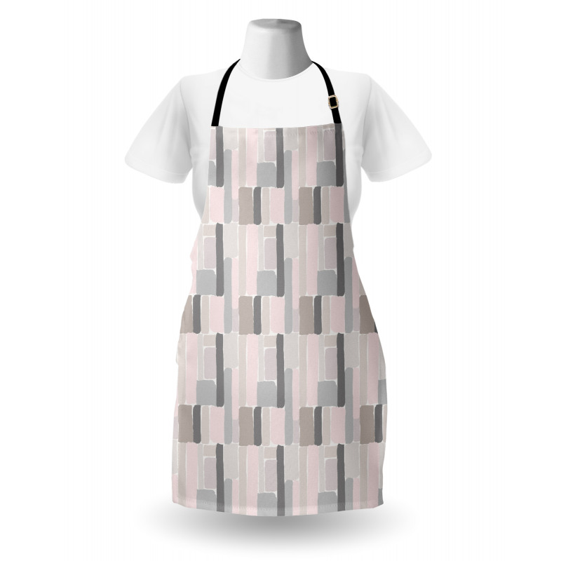 Brush Stroked Blocks Apron