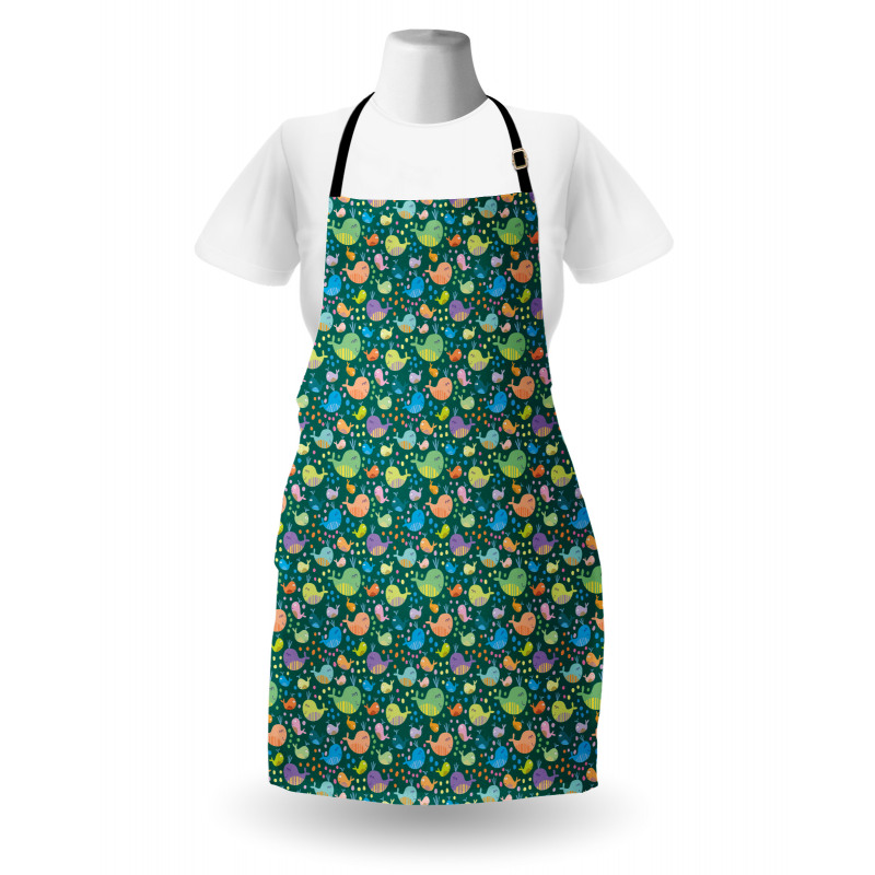 Childish Cartoon Fauna Apron