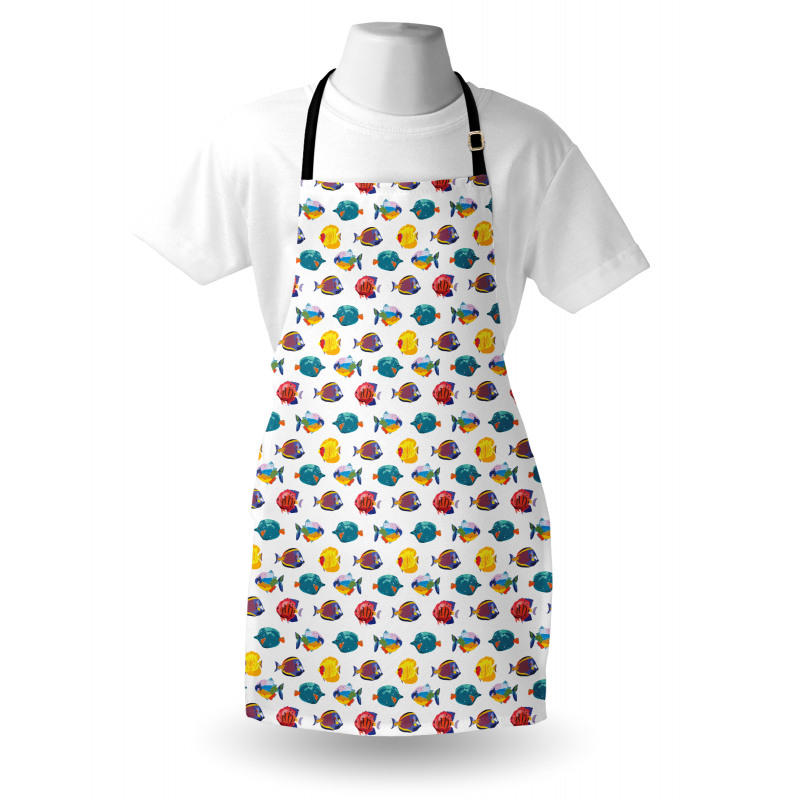 Colorful Tropical Species Apron