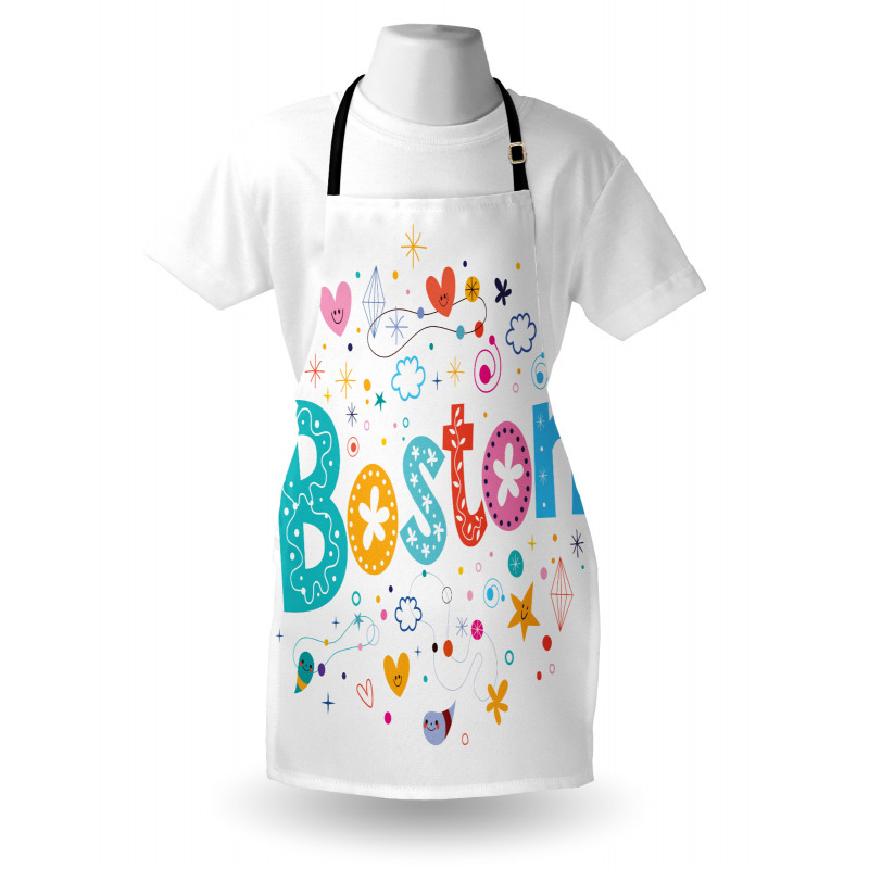 Doodle Hand Drawn Apron