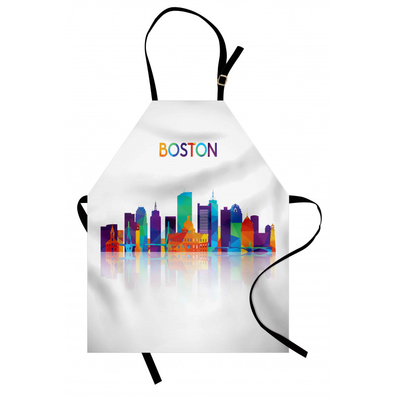 City Skyline Silhouette Apron