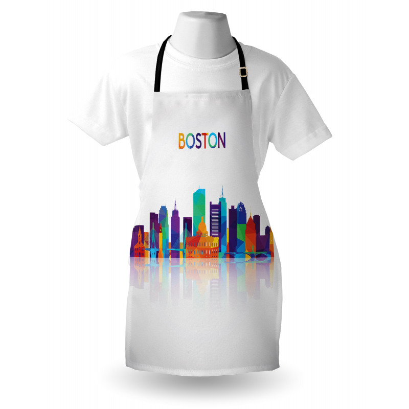 City Skyline Silhouette Apron