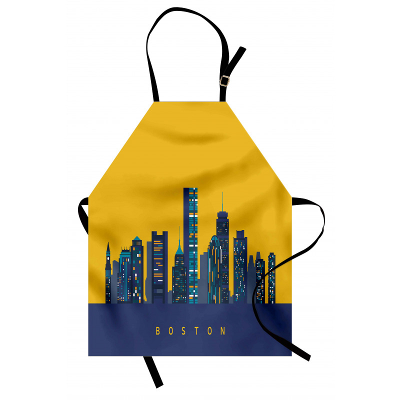 Egg Yolk Colored Sky Apron