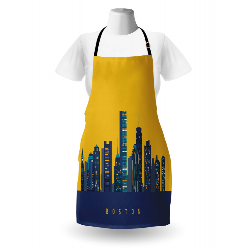 Egg Yolk Colored Sky Apron