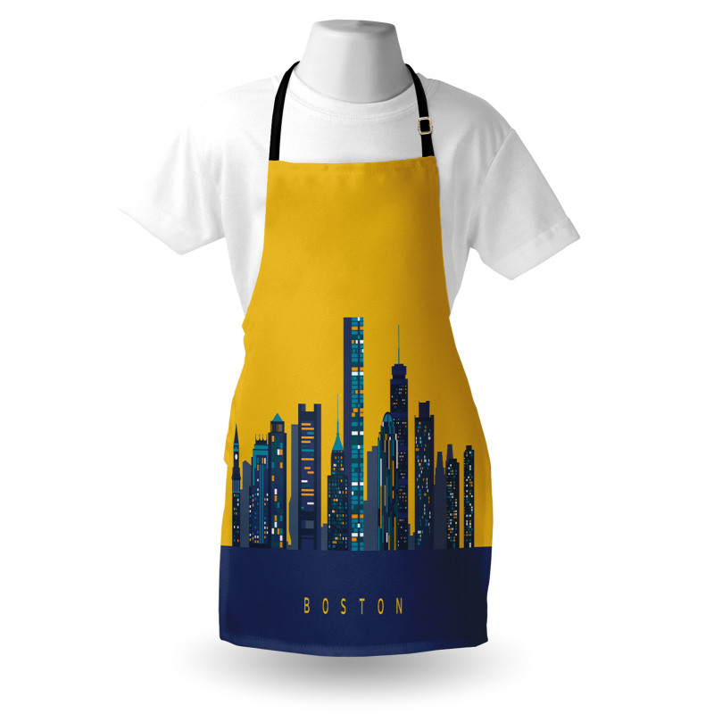 Egg Yolk Colored Sky Apron