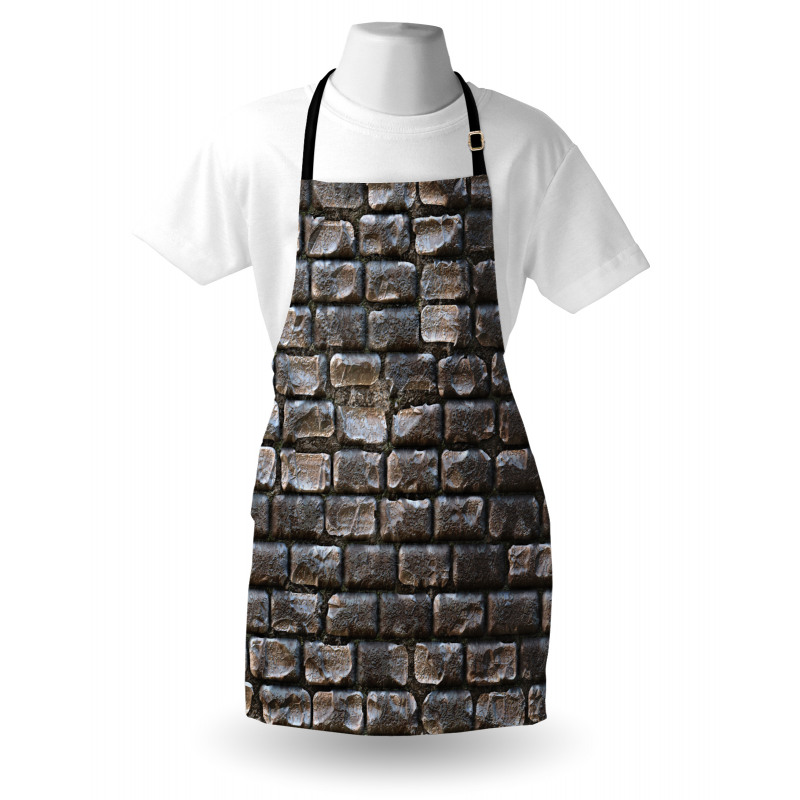 Fuliginous Tiles Apron