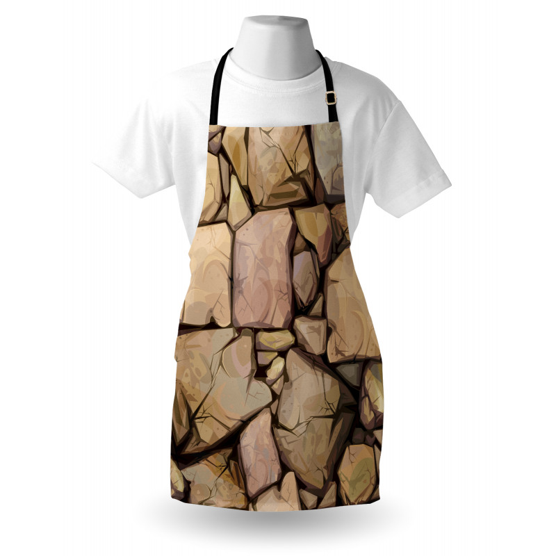 Cottage Stone Wall Apron