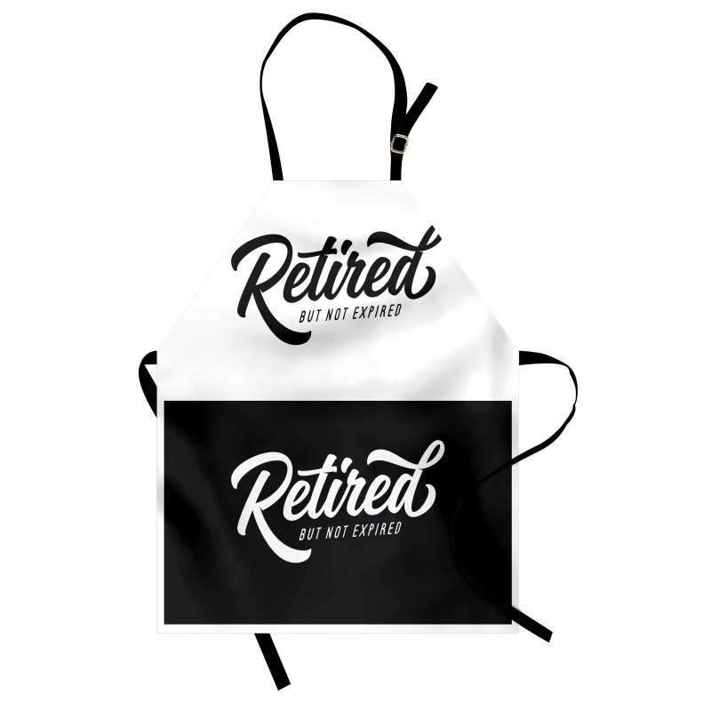 Retired Not Expired Apron